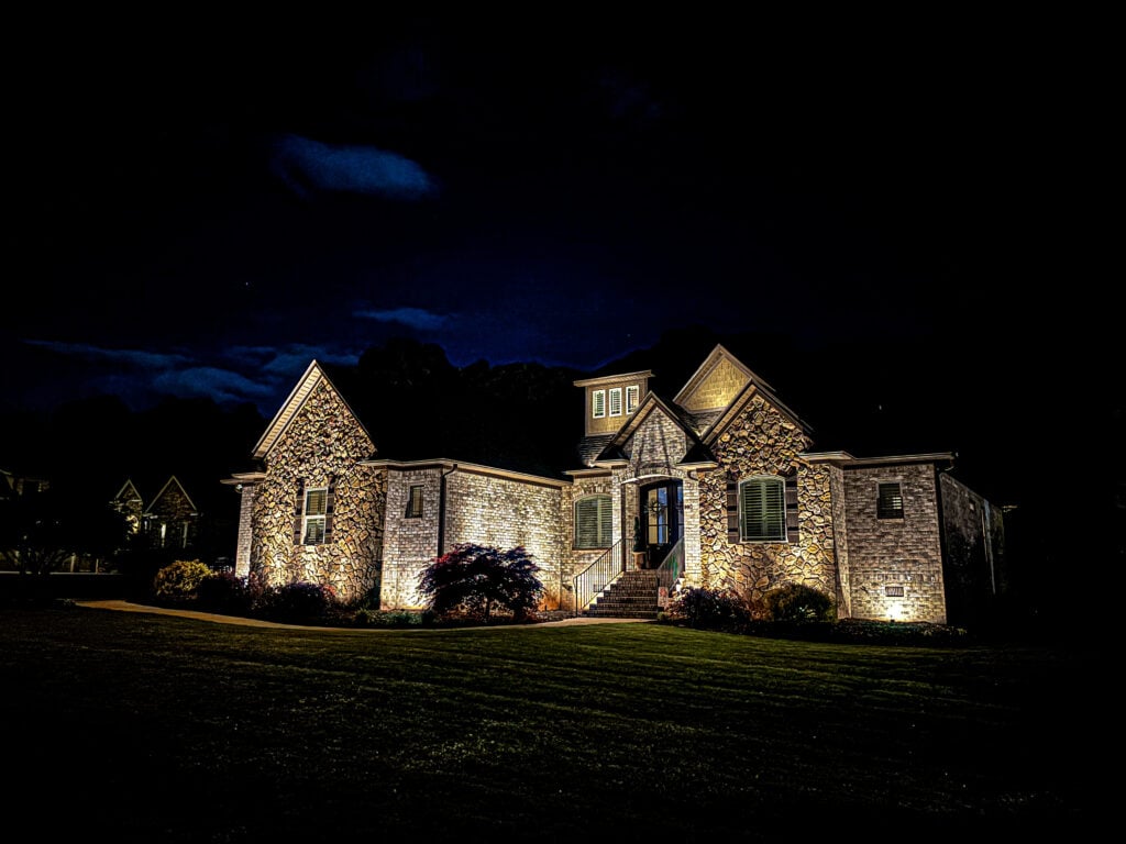 Architectural Outdoor Lighting by Aurora Lux - Luxury Residential Home