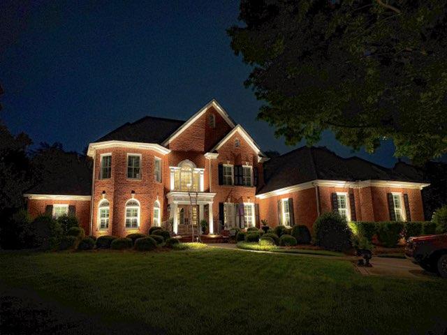 Architectural Outdoor lighting by Aurora Lux in Greenville, SC